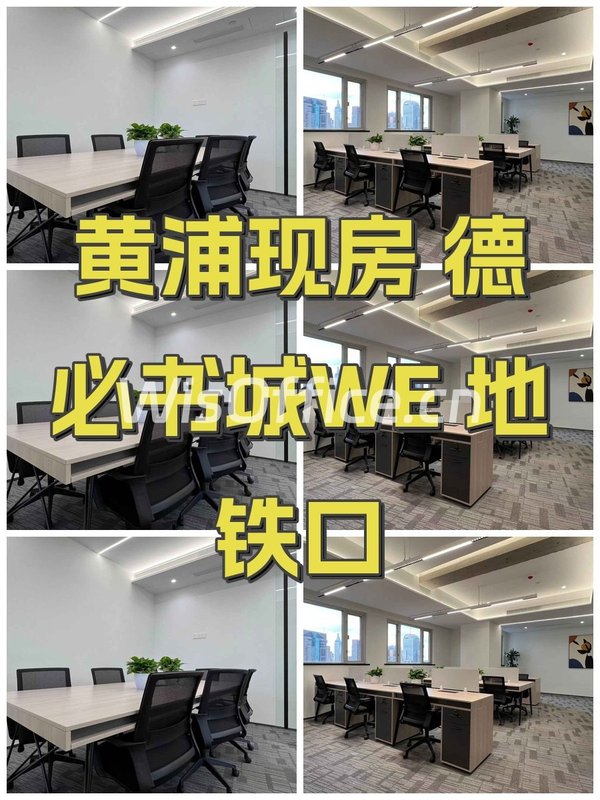 黄浦现房 德必书城WE 地铁口 - 首图