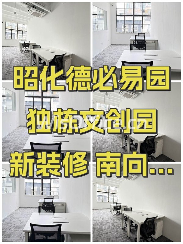 昭化德必易园 独栋文创园 新装修 南向采光 - 首图