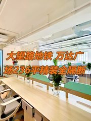 万达广场236平精装全隔断 - 缩略图 1