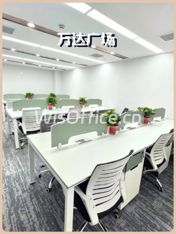 朝阳区万达广场248平南向4隔断新装修 - 首图