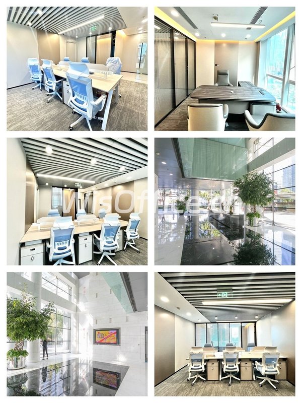 万通中心150平精装修，东向工位充足 - 首图