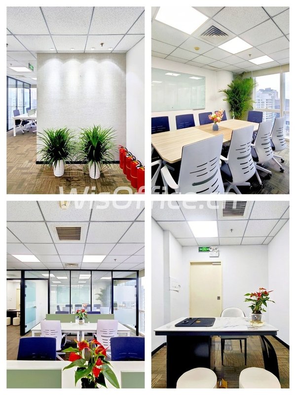 万通中心 | 160㎡西北朝向，地铁口16人工位？ - 首图