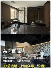 朝阳商务区 东店国际 独栋挑高4.5米 送花园露台 - 缩略图 1