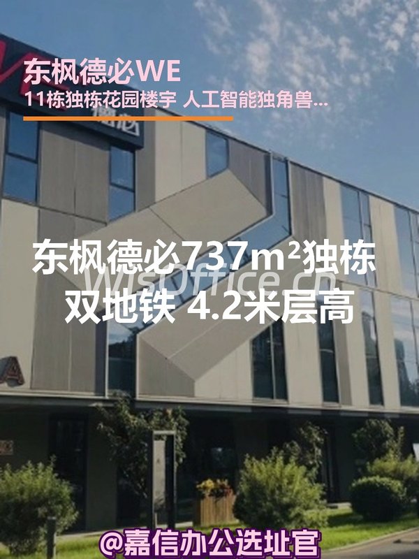 东枫德必737m²独栋 双地铁 4.2米层高 - 首图
