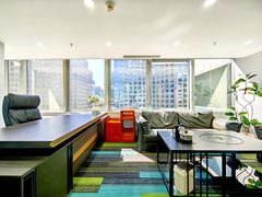 朝阳门外丰联广场 247㎡ 现代简约 16工位 - 缩略图 2