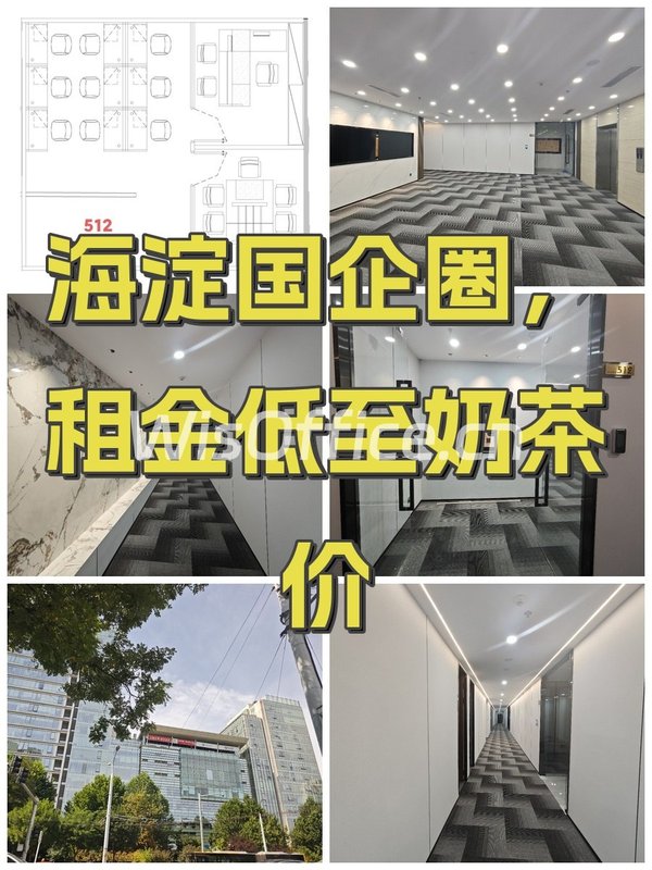 海淀国企圈，租金低至奶茶价 - 首图