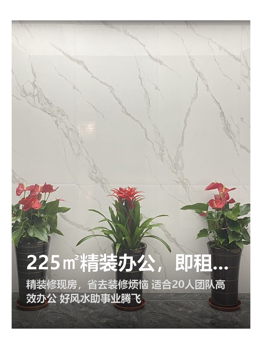 225㎡精装办公，即租即用真方便