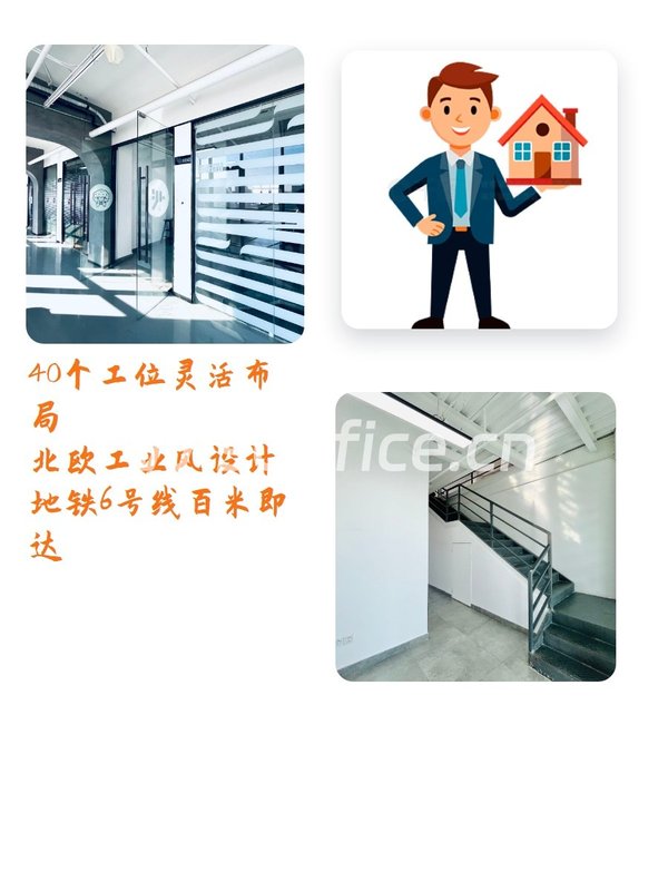 350平灵活空间，团队扩容不换地 - 首图