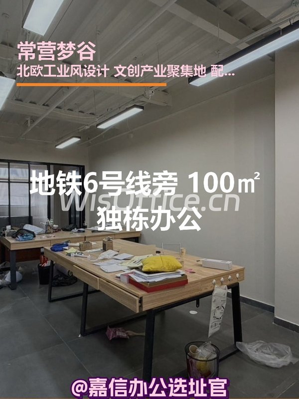 地铁6号线旁 100㎡ 独栋办公 - 首图