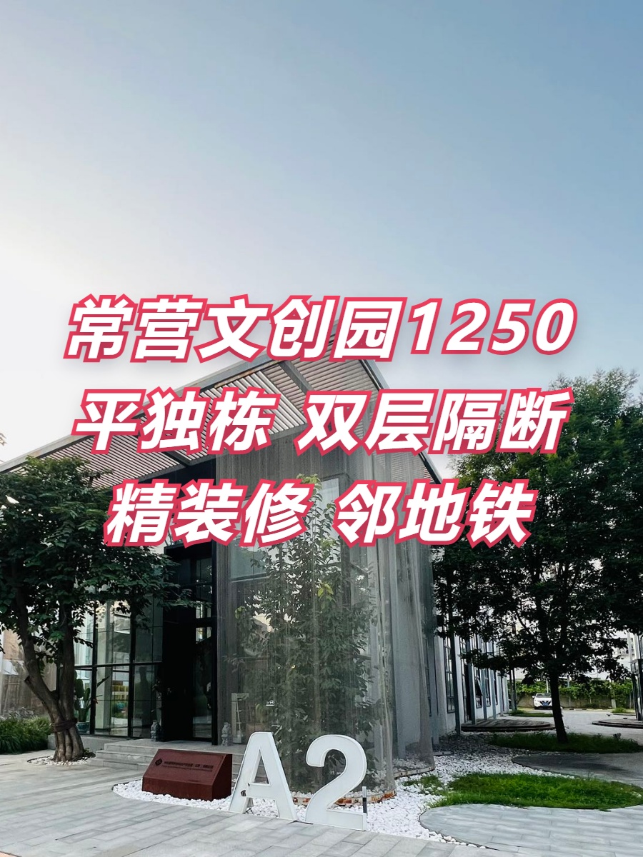 常营梦谷1250平米 双层隔断 新装修 邻地铁