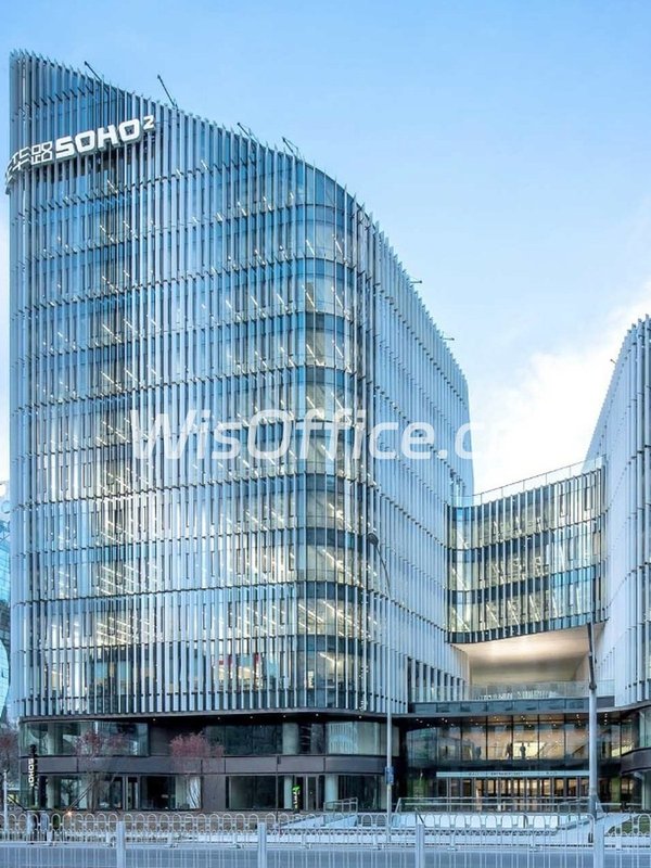 朝阳区CBD整层1084平米 全向采光临空中花园 - 首图