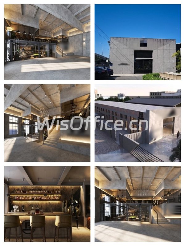 临街独栋带院 530㎡ 层高6米 展示活动佳 - 首图