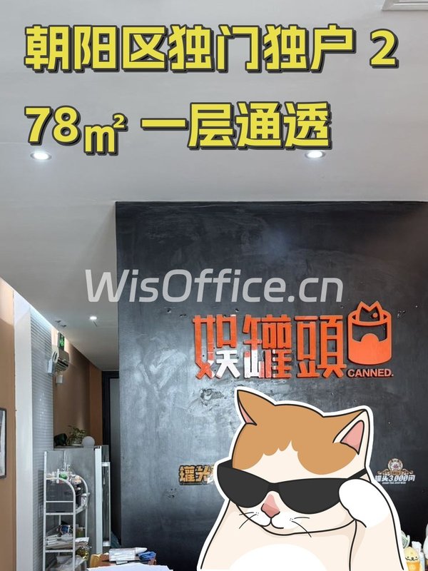 朝阳区独门独户 278㎡ 一层通透 - 首图