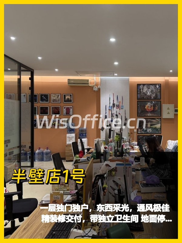 独栋办公室，采光太绝了 - 首图