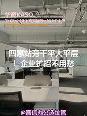 四惠站旁千平大平层！企业扩招不用愁 - 缩略图 1