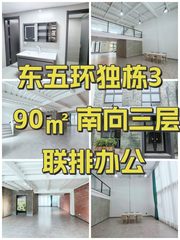 东五环独栋390㎡ 南向三层 联排办公 - 缩略图 1