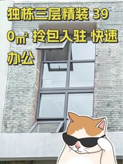 独栋三层精装 390㎡ 拎包入驻 快速办公 - 缩略图 1