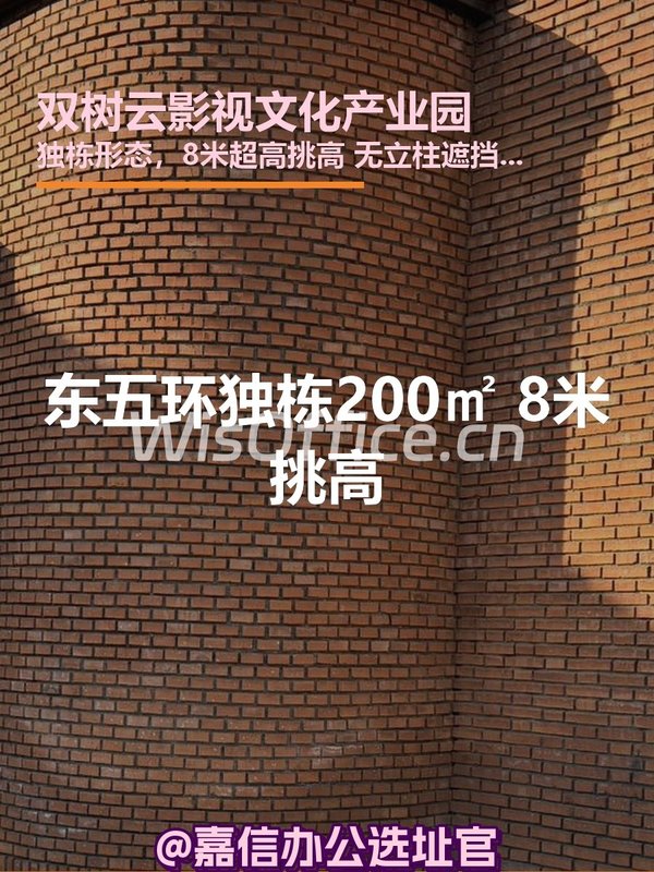 东五环独栋200㎡ 8米挑高 - 首图