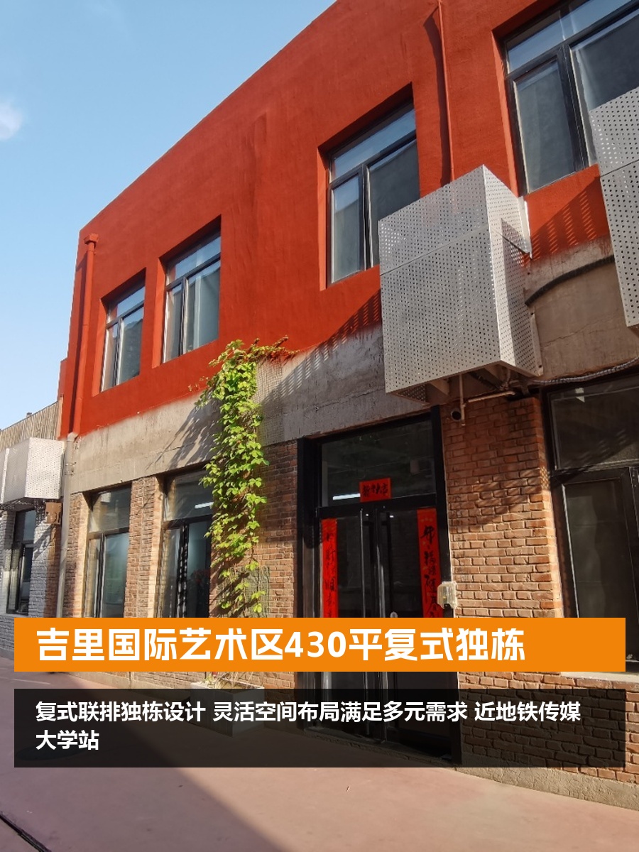 吉里国际艺术区430平复式独栋