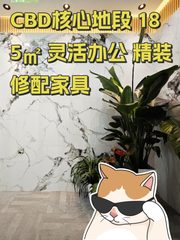 CBD核心地段 185㎡ 灵活办公 精装修配家具 - 缩略图 1