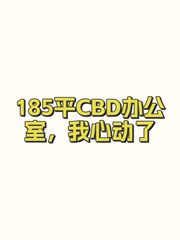 185平CBD办公室，我心动了 - 缩略图 1
