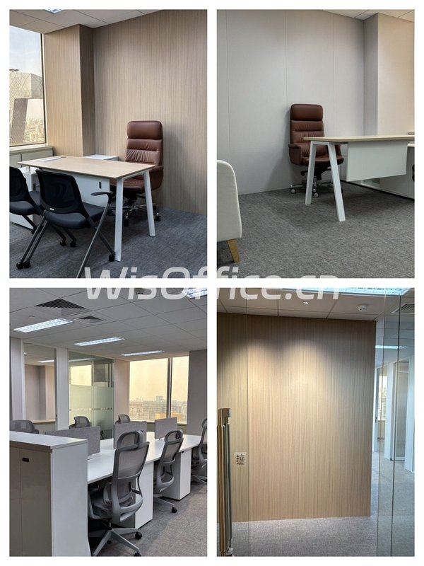 国贸30层！128㎡精装办公全景视野 - 首图