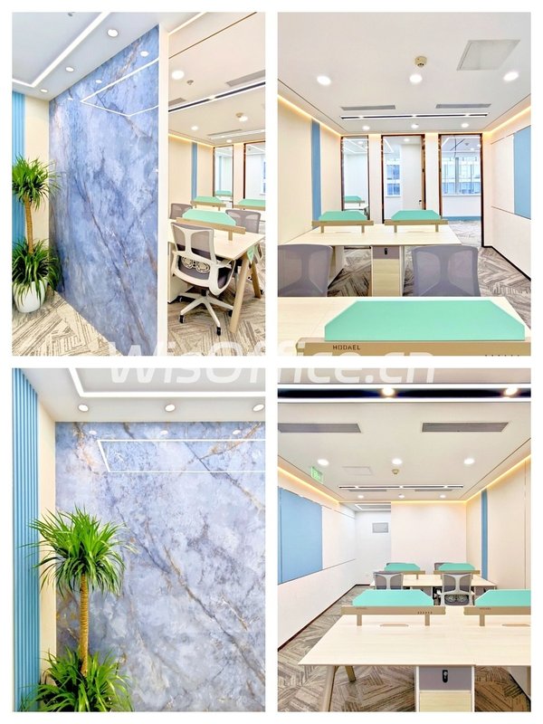 富力双子座 | 东三环现房 | 落地窗工位 - 首图