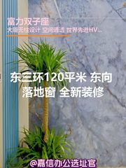 东三环120平米 东向 落地窗 全新装修 - 缩略图 1