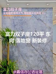 富力双子座120平 东向 落地窗 新装修 - 缩略图 1