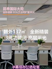 朝外137㎡ 精装3间 高层采光 - 缩略图 1