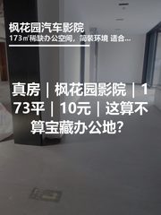 真房｜枫花园影院｜173平｜10元｜这算不算宝藏办公地？ - 缩略图 1