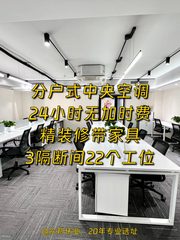 紫光发展大厦232平精装工位 - 缩略图 1