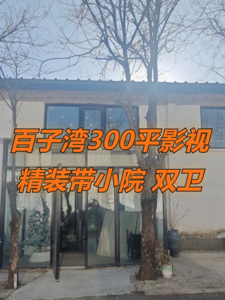 百子湾300平影视精装带小院 双卫