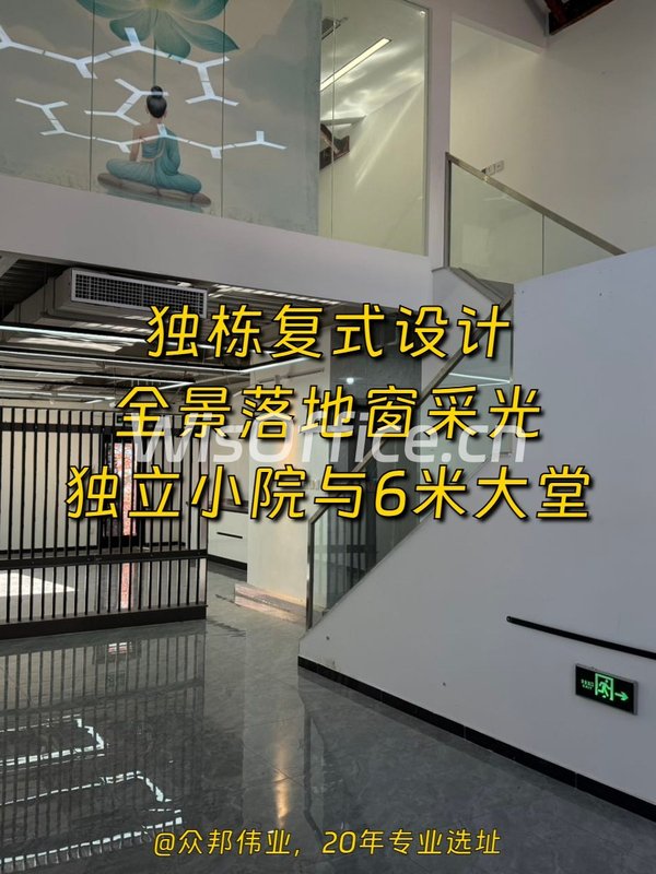 百子湾 246平 6米层高 全新独栋 - 首图