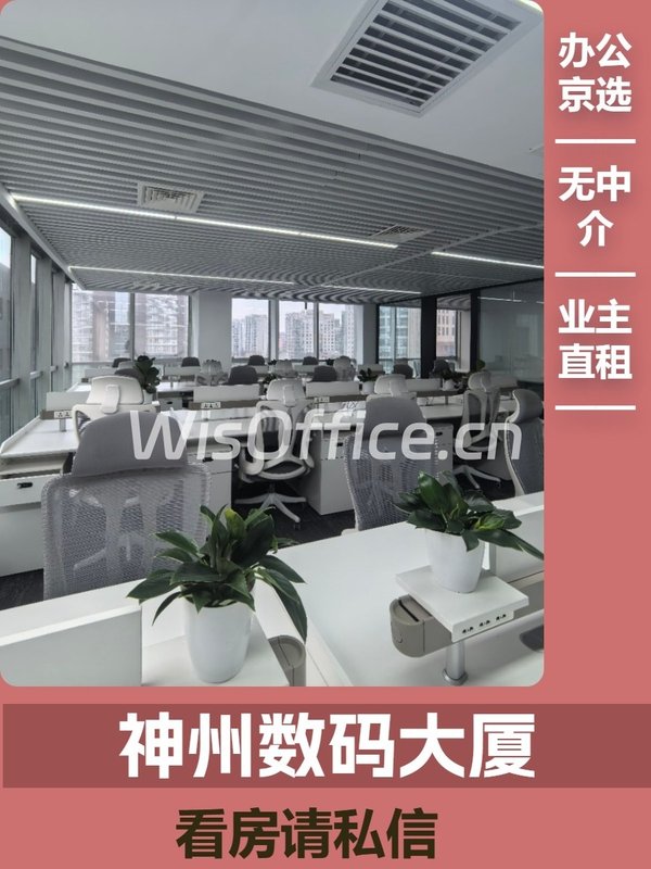 神州数码大厦 288平米 东北朝向 精装修 - 首图