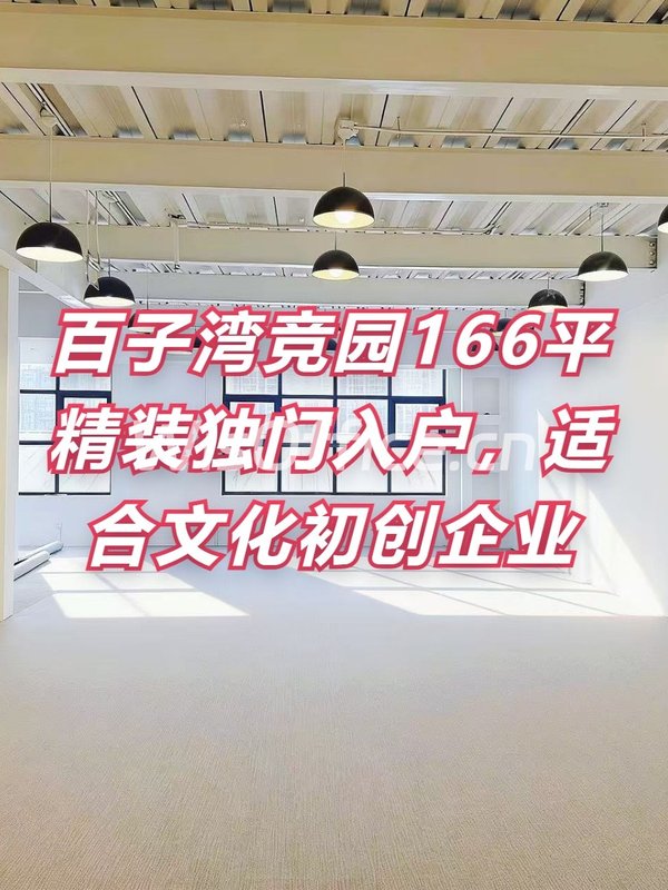 竞园166平精装独门入户，适合文化初创企业 - 首图