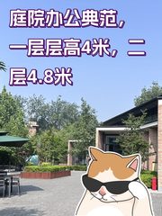 庭院办公典范，南北通透采光好 - 缩略图 1