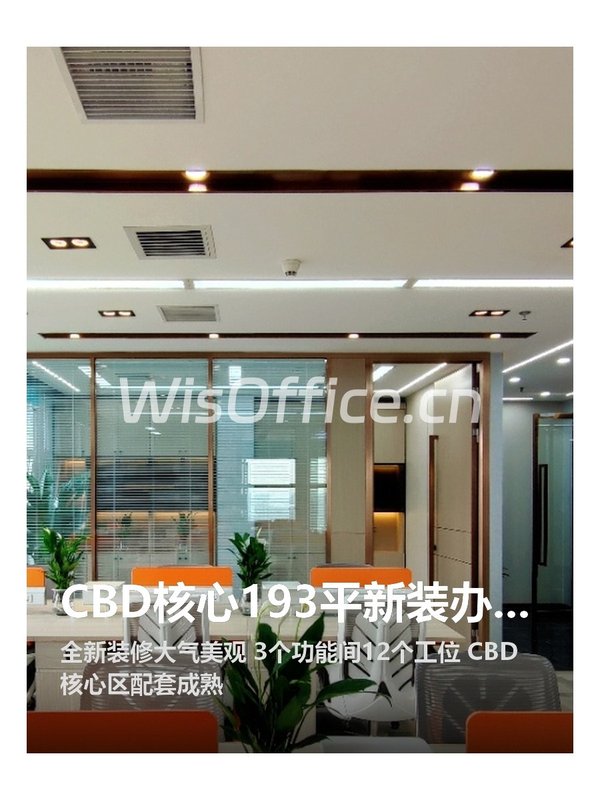 CBD核心193平新装办公 - 首图