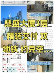 鼎盛大厦3层 精装交付 双地铁 约克空调 - 缩略图 1