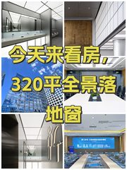 今天来看房，320平全景落地窗 - 缩略图 1