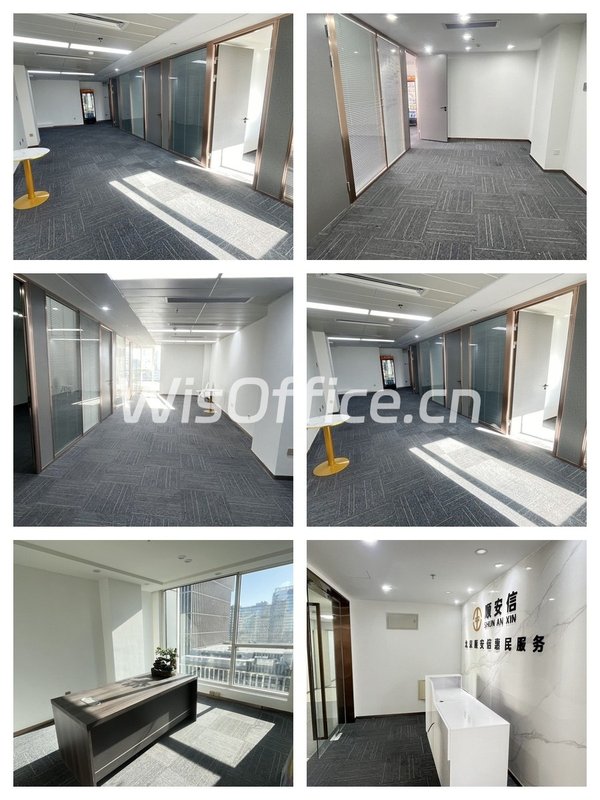 CBD万达108平新装修正对电梯 - 首图