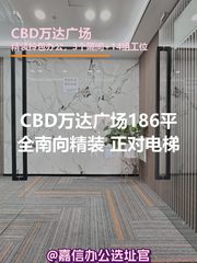 CBD万达广场186平米全南向精装 - 缩略图 1