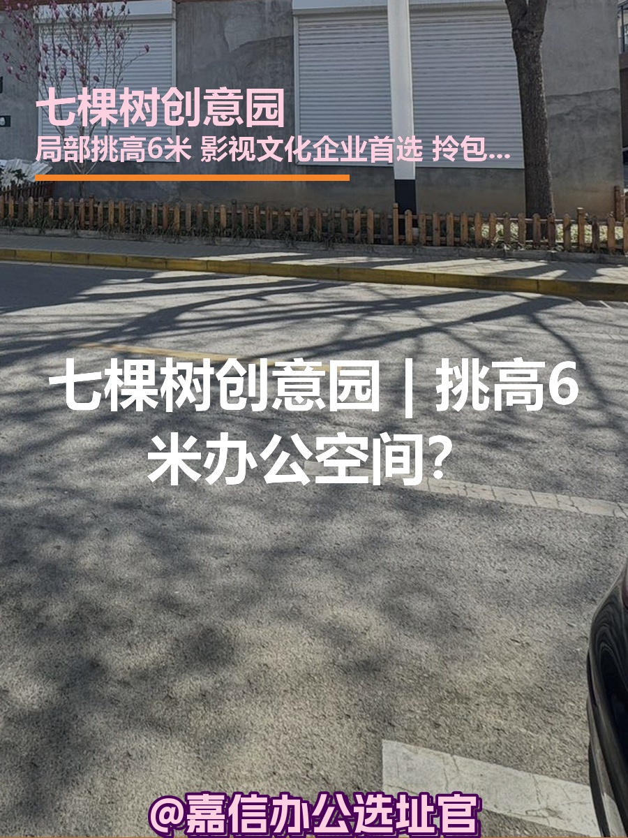 七棵树创意园 | 挑高6米办公空间？
