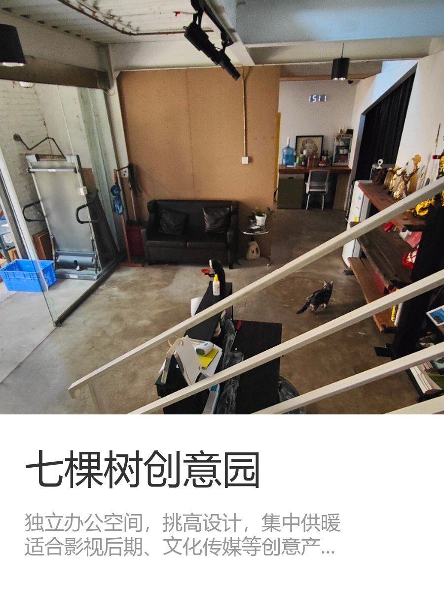 酒仙桥艺术区里的高挑空间，挑高设计感