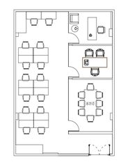 大望路万达120平 精装带家具 3隔断16工位 - 缩略图 12
