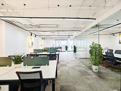 大望路万达120平 精装带家具 3隔断16工位 - 缩略图 1