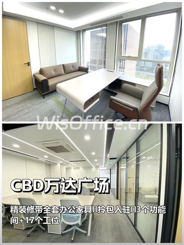 大望路万达现房216平 双地铁 带全套家具 - 首图