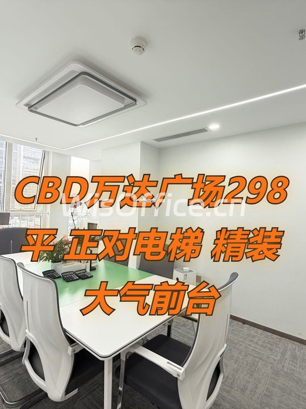 大望路万达广场298平 正对电梯 精装修 - 首图