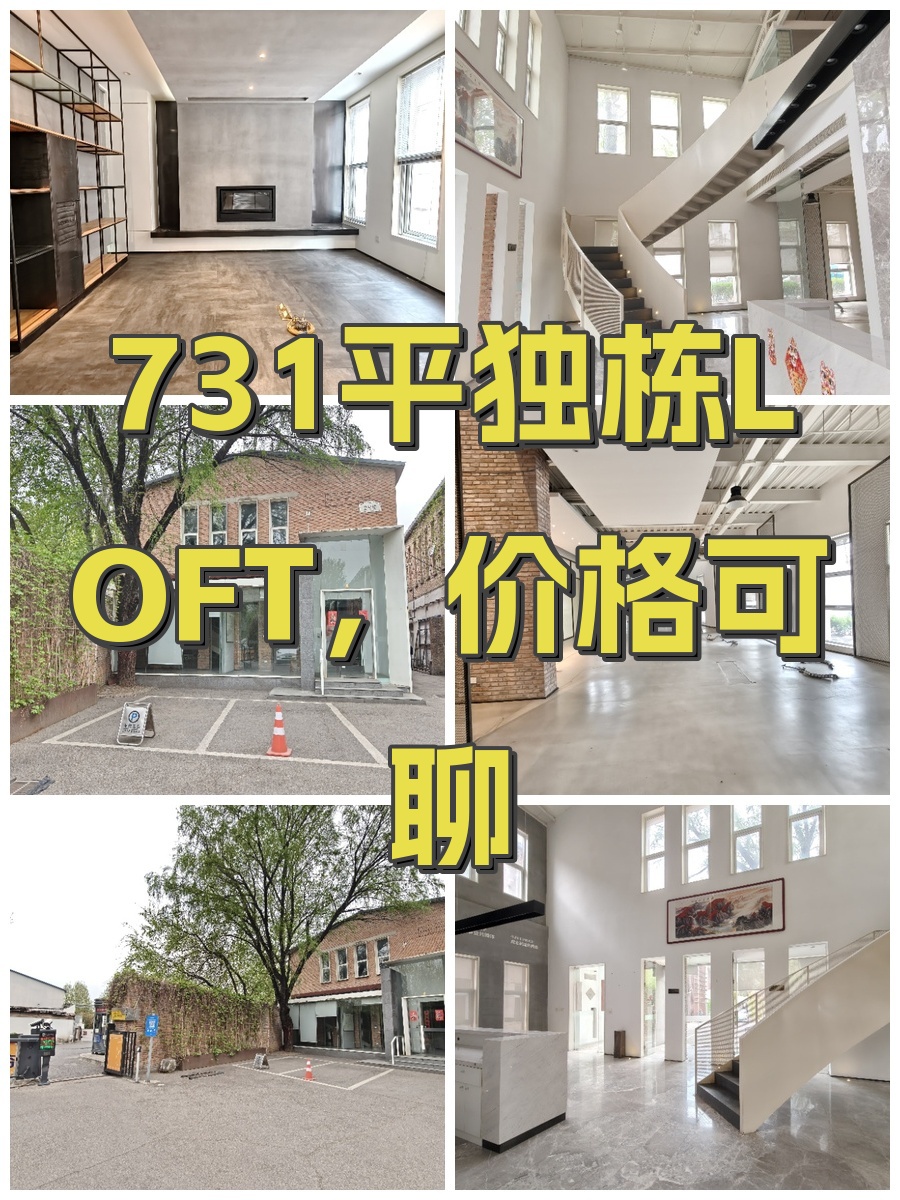 731平独栋LOFT，价格可聊