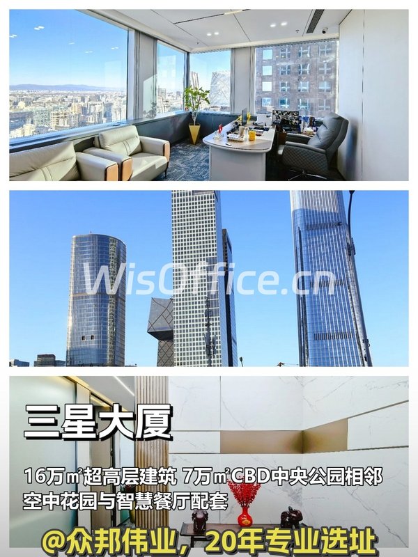 260米地标，CBD核心办公 - 首图